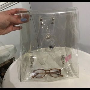 American Apparel Clear Backpack